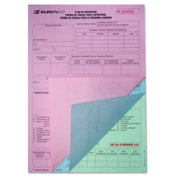 Carnets 2 feuillets format A4