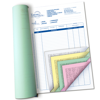 Carnets 4 feuillets format A4 RV